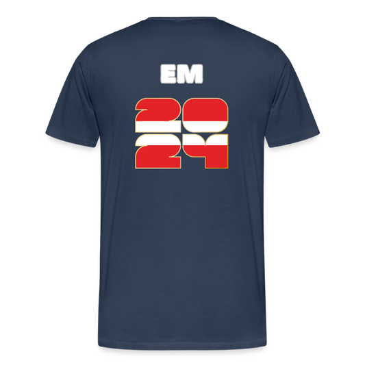 Männer T-Shirt Modell 2 (Nachhaltig) - Navy
