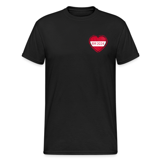Männer T-Shirt "EM 2024" - Schwarz